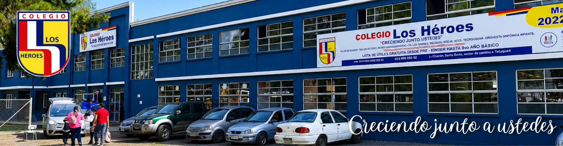 Frontis Colegio Los Héroes